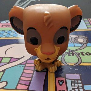 Simba From The Lion King Pop Funko Out Of Box